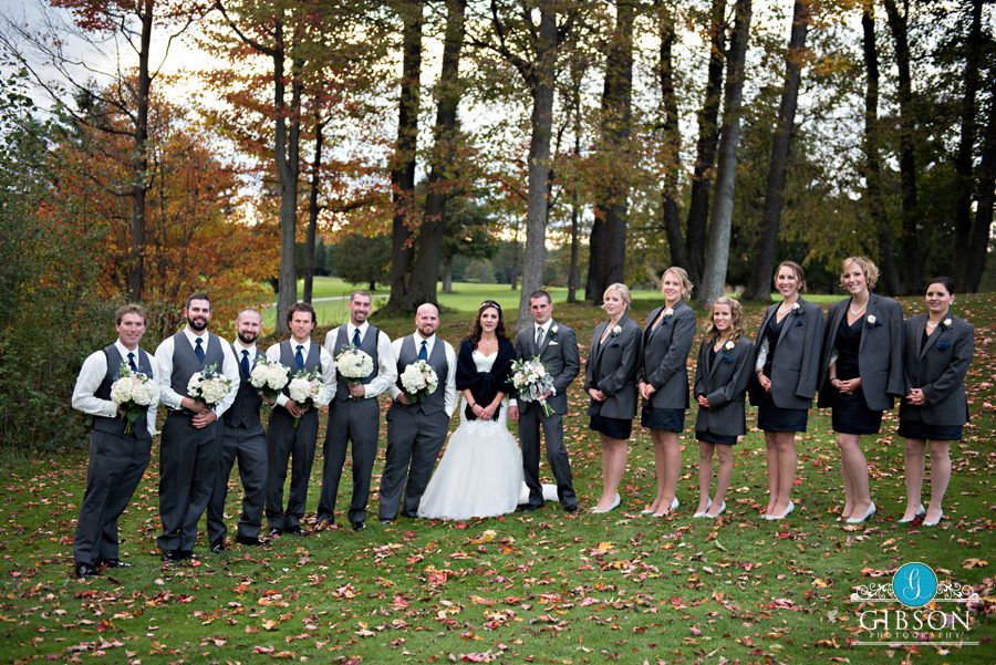 fall wedding photos
