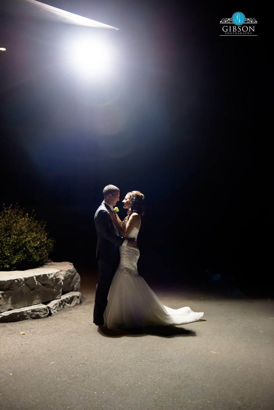 night wedding photos