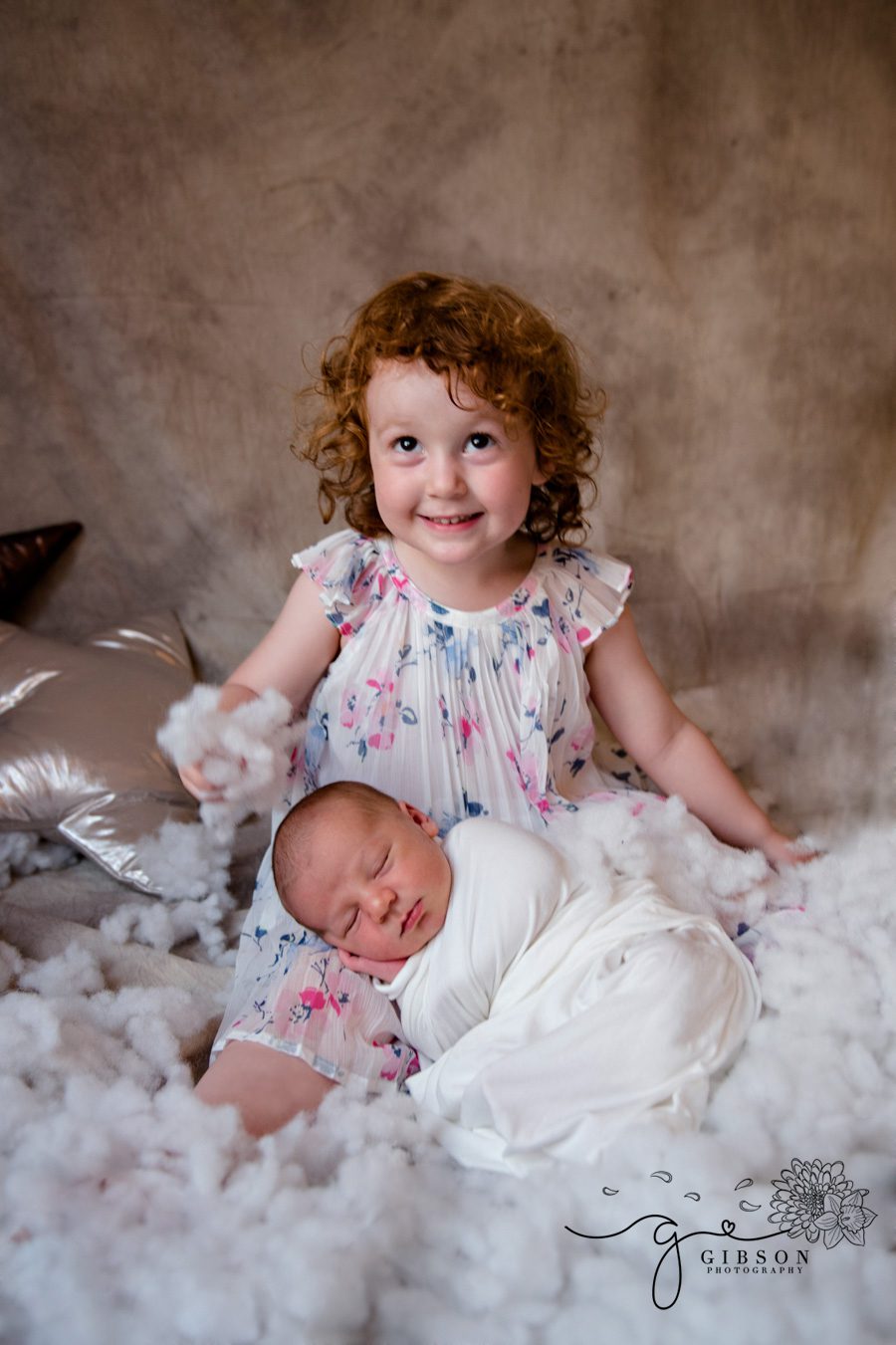 Sibling Newborn Photography 