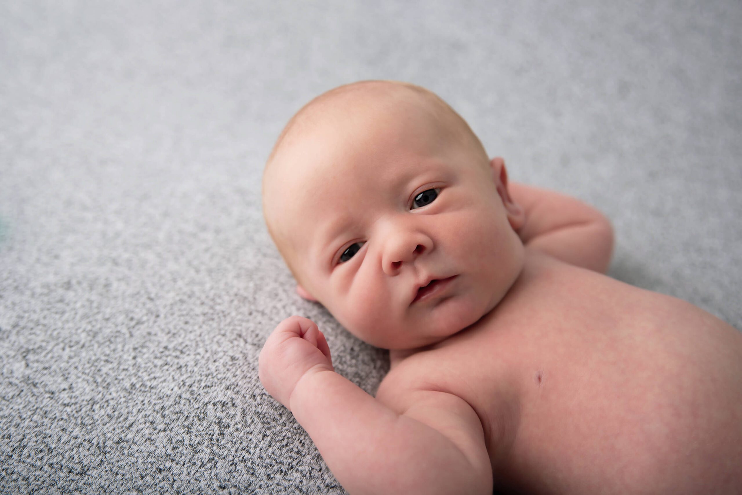 up close photo of newborn baby boy